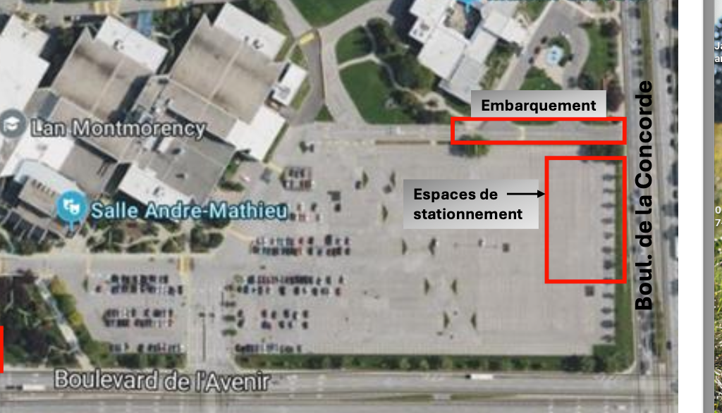 carte du point d'embarquement'